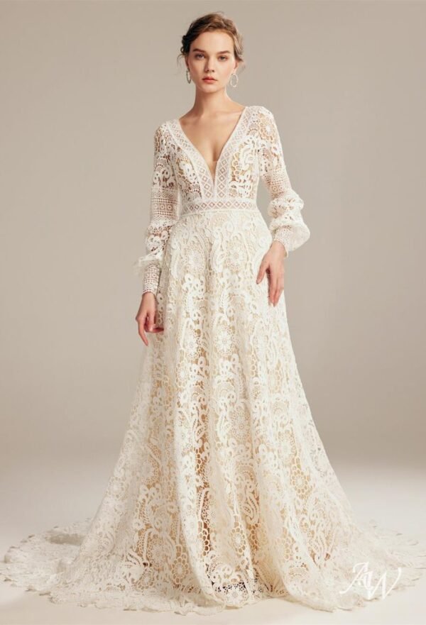 AW Regan Wedding Dress - Image 3