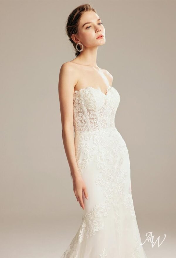 AW Olive Wedding Dress - Image 3