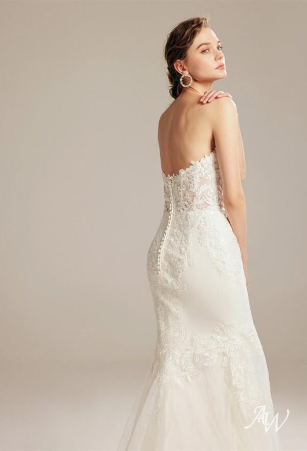 AW Olive Wedding Dress - Image 4