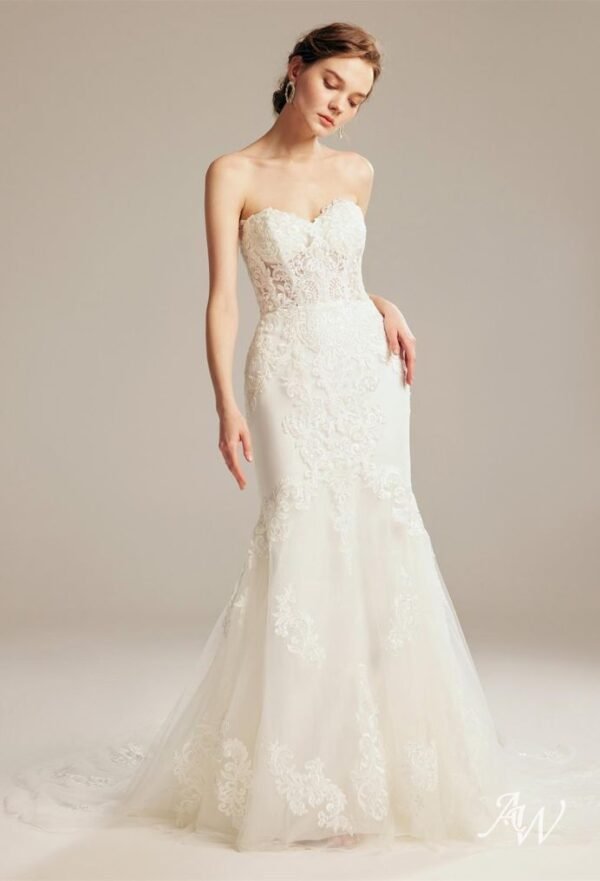 AW Olive Wedding Dress - Image 5