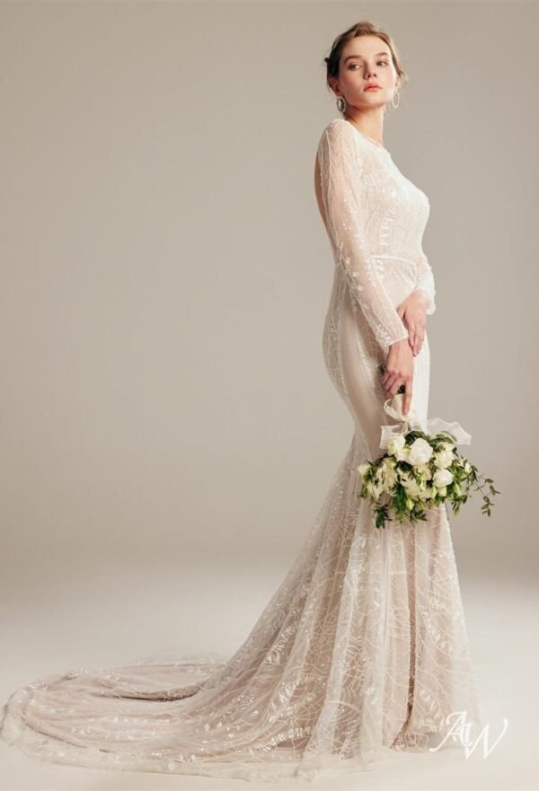 AW Miya Wedding Dress - Image 4