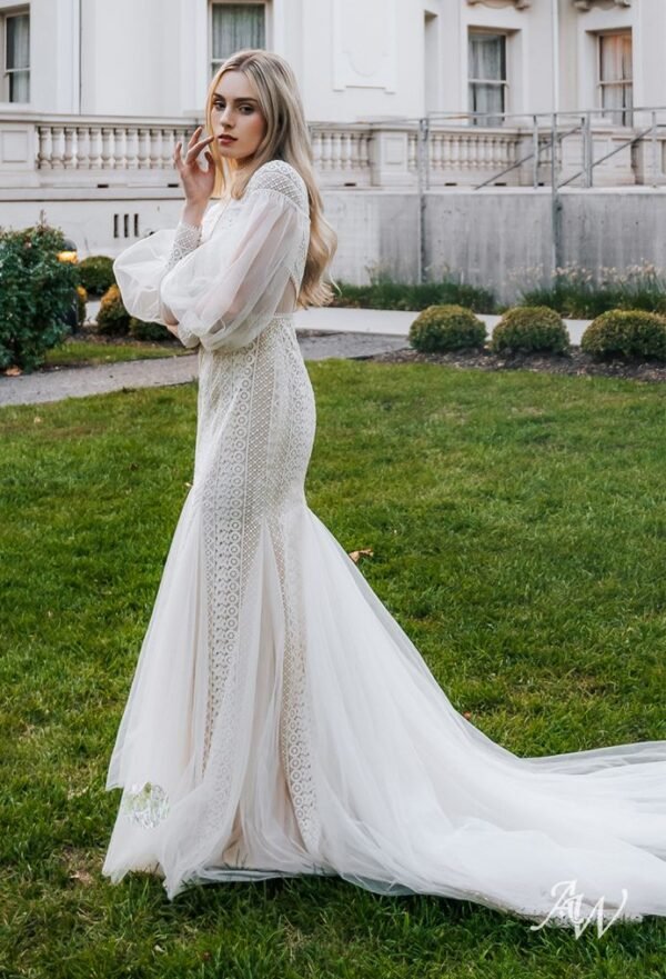 AW Kellogg Wedding Dress - Image 5