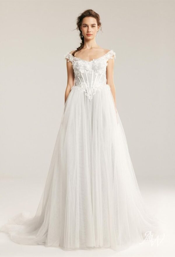 AW Farrah Wedding Dress - Image 6
