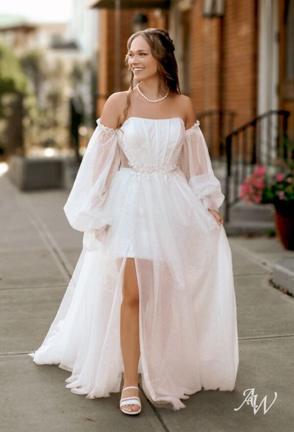 AW Lathan Wedding Dress - Image 5