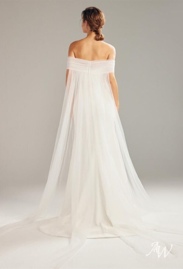 AW Mariah Wedding Dress & Wrap - Image 2