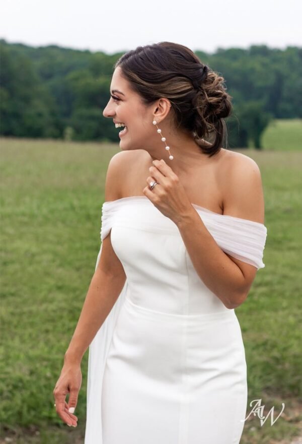 AW Mariah Wedding Dress & Wrap - Image 5
