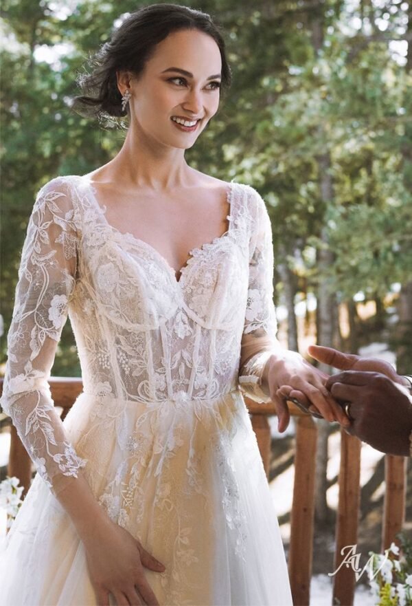 AW Dianthe Wedding Dress - Image 5