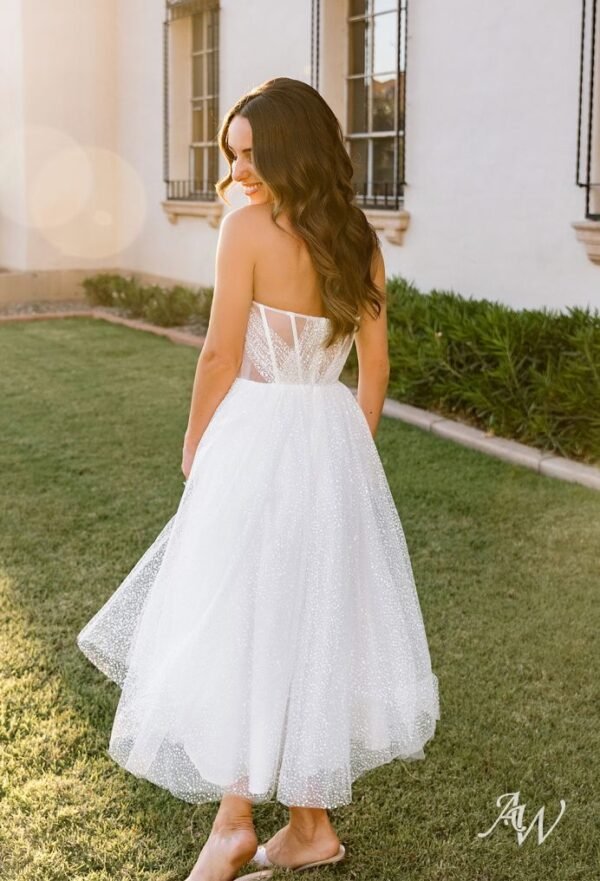AW Nena Wedding Dress & Wrap - Image 6