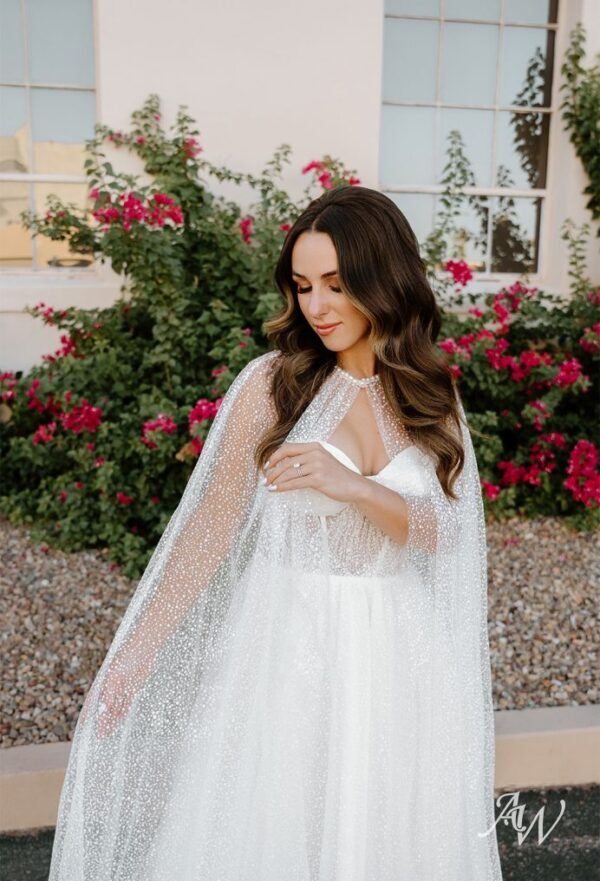 AW Nena Wedding Dress & Wrap - Image 7