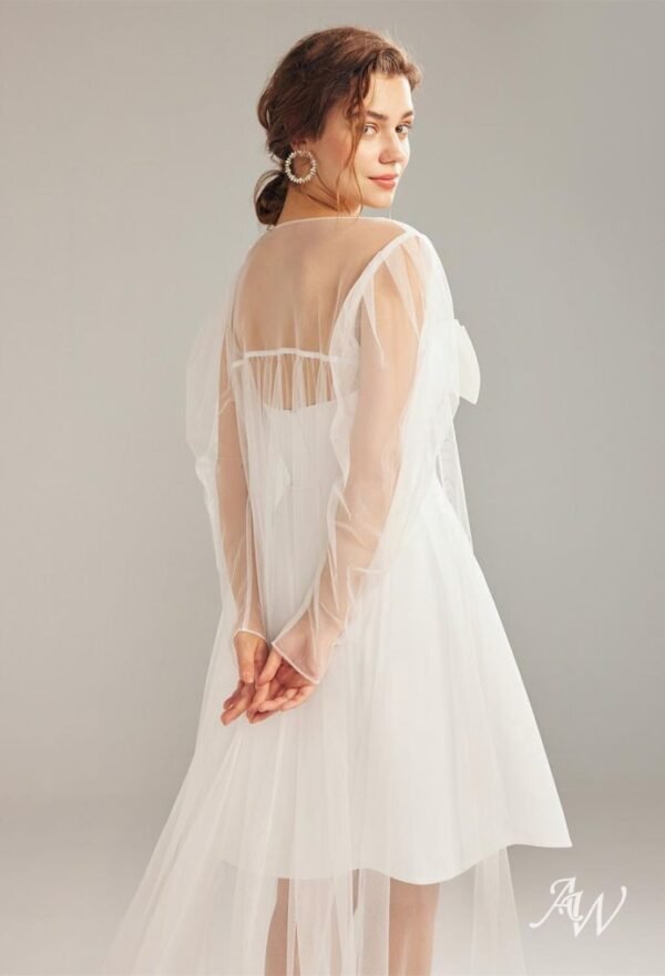 AW Lakan Wedding Dress & Wrap - Image 2