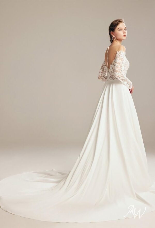 AW Blythe Wedding Dress - Image 5