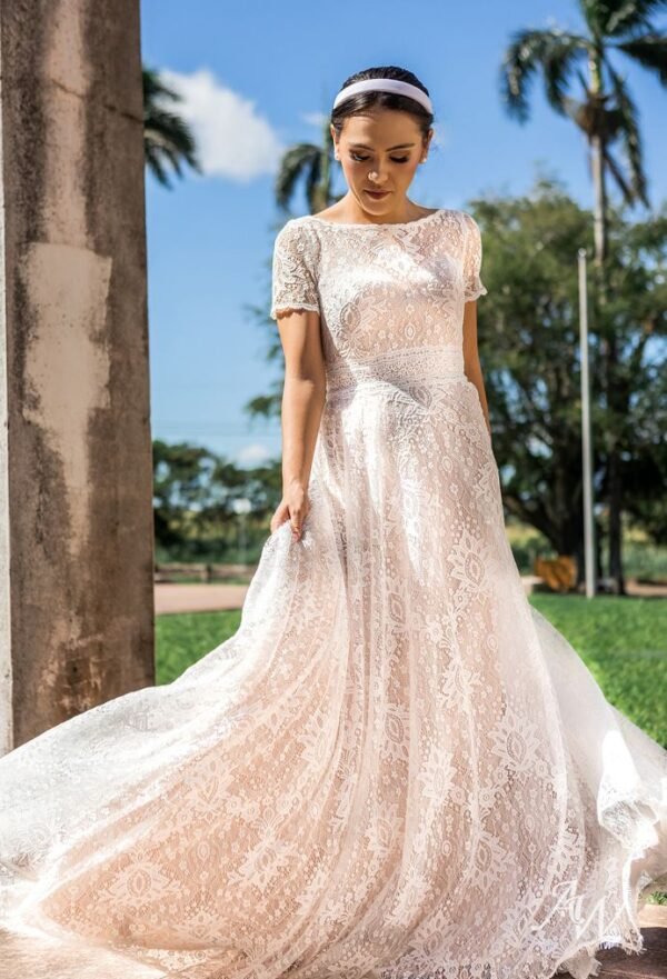AW Calla Wedding Dress - Image 3