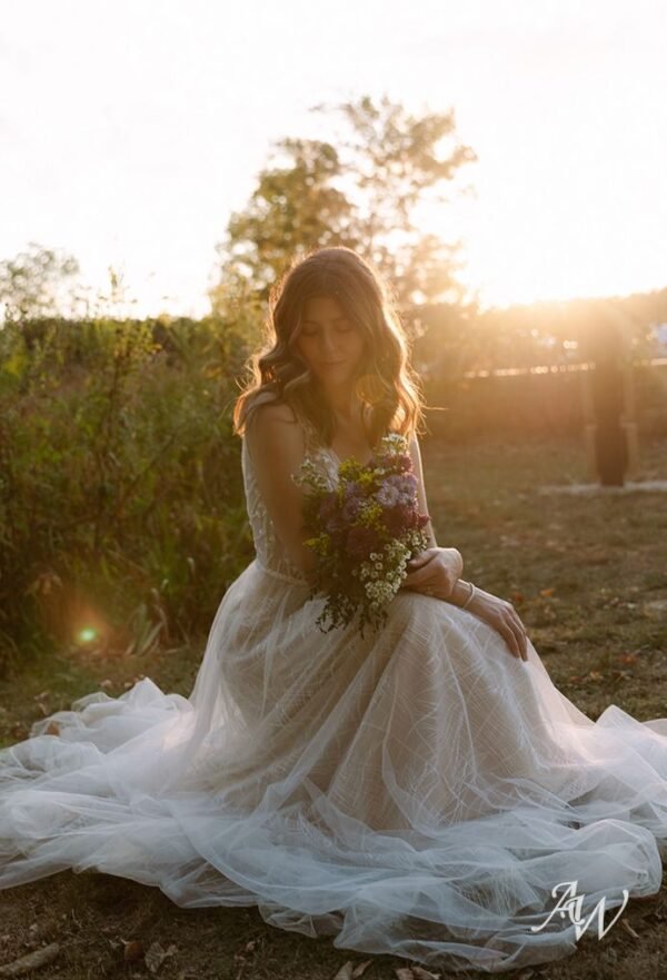 AW Lindy Wedding Dress - Image 6