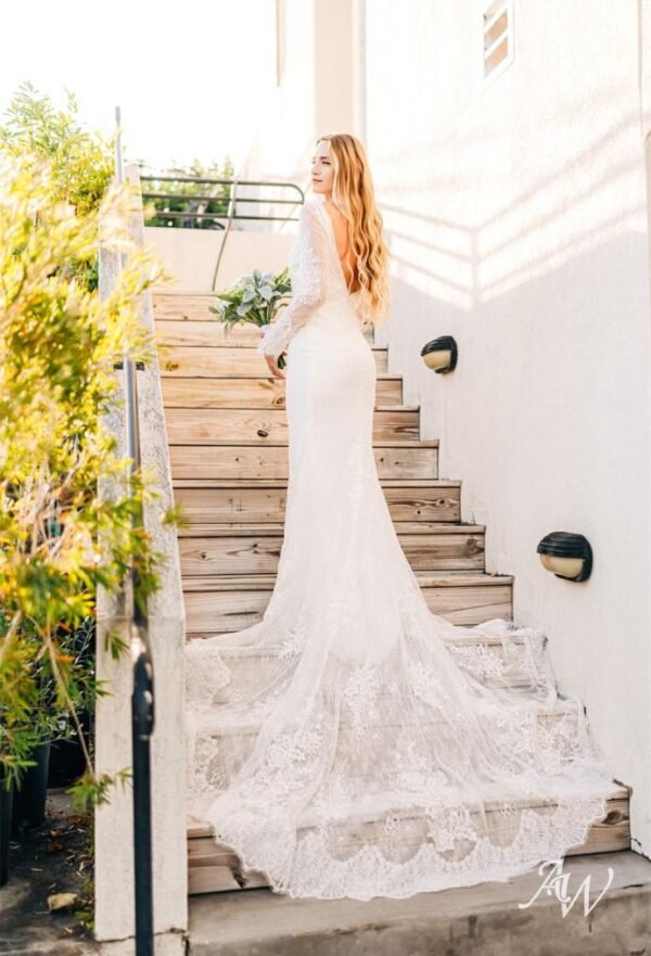 AW Antonia Wedding Dress - Image 3